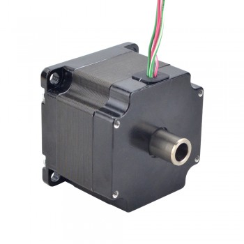 Nema 23 Hohlwellen-Schrittmotor 1.8 Grad 0.78 Nm 2.0A Doppelwelle Bipolar Hybrid Schrittmotor