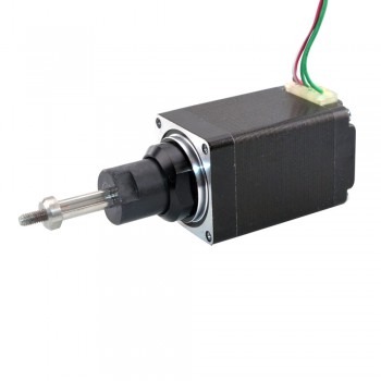 Nema 11 Captive Linear Schrittmotor 46mm Stapel 0.35A Leitung 0.635mm/0.025" Länge 12.7mm