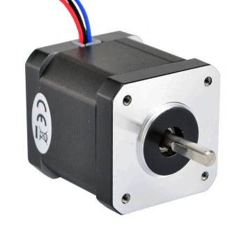 Nema 17 Schrittmotor Bipolar 0.9 Grad 44Ncm 1.68A 2.8V 42x48mm 4 Drähte Hybrid-Schrittmotor