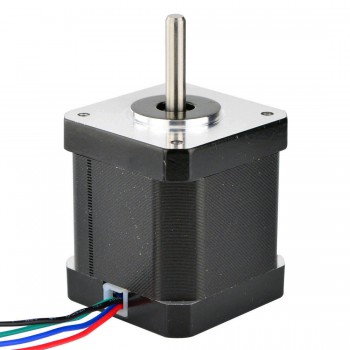 Nema 17 Schrittmotor Bipolar 0.9 Grad 46Ncm 2.0A  2.8V 4 Drähte Hybrid-Schrittmotor