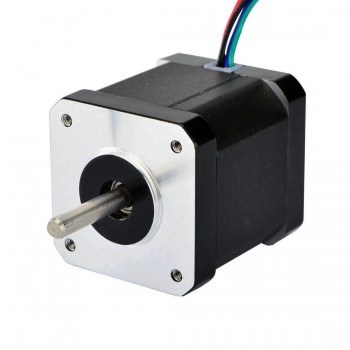 Nema 17 Schrittmotor Bipolar 0.9 Grad 46Ncm 2.0A 2.8V 4 Drähte Hybrid-Schrittmotor