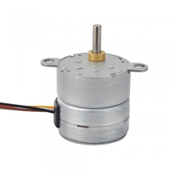 PM-Getriebeschrittmotor mit 30:1 Stirnradgetriebe Φ25x25,5mm PM Getriebe-Schrittmotor