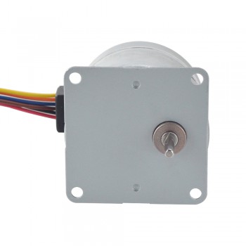 PM Getriebeschrittmotor mit 50:1 Stirnradgetriebe Φ42x38mm PM Permanentmagnet Schrittmotor