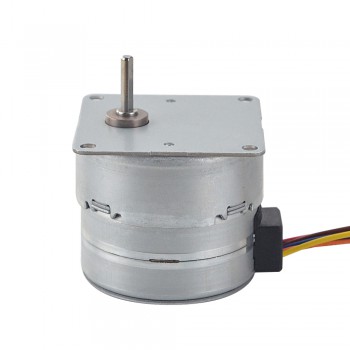 PM Getriebeschrittmotor mit 50:1 Stirnradgetriebe Φ42x38mm PM Permanentmagnet Schrittmotor