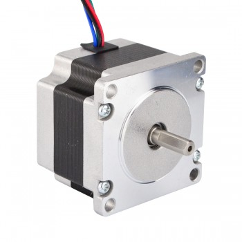 Doppelwelle Nema 23 Schrittmotor Bipolar 1,8 Grad 0,55 Nm 2,8A 2V 4 Drähte CNC Schrittmotor