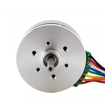 Außenläufermotor 24V 5250 U/min 0.084Nm 50W 2.6 A 3 Phasen Bürstenloser DC-Getriebemotor