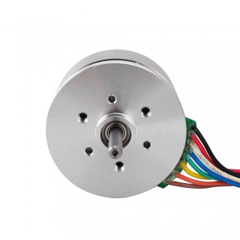 Außenläufermotor 24V 4850 U/min 0.13 Nm 70W 3.6 A 3 Phasen Bürstenloser DC-Getriebemotor