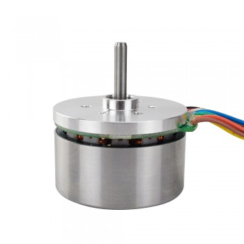 Außenläufermotor 24V 4850 U/min 0.13 Nm 70W 3.6 A 3 Phasen Bürstenloser DC-Getriebemotor