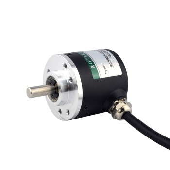 Schrittmotor Encoder 360 CPR Inkrementaler Schrittmotor Drehgeber ABZ 3-Kanal 6 mm Vollwelle ISC3806