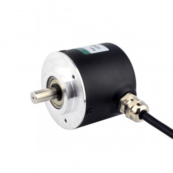 Schrittmotor Encoder 1000 CPR Inkrementaler Schrittmotor Drehgeber ABZ 3-Kanal 8mm Vollwelle ISC5208