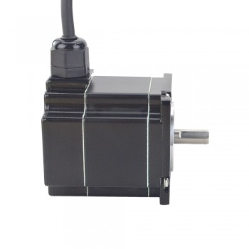 P Serie IP65 Nema 23 Wasserdichter Schrittmotor 1.8 Grad 4.0A 1.2Nm 2 Phasen Nema23 Schrittmotor