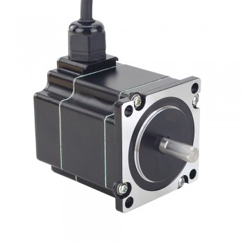 P Serie IP65 Nema 23 Wasserdichter Schrittmotor 1.8 Grad 4.0A 1.2Nm 2 Phasen Nema23 Schrittmotor