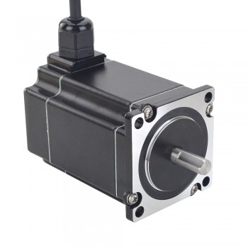 P Serie IP65 Nema 23 Wasserdichter Schrittmotor 1.8 Grad 5.0A 1.8Nm 2 Phasen Nema23 Schrittmotor