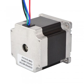 Nema 23 Bipolar Schrittmotor 1,8 Grad 1,26 Nm 2,8A 2,5V 4 Drähte 23hs22-2804s Hybrid-Schrittmotor