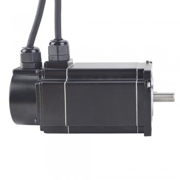 Nema 24 Wasserdichter Closed-Loop-Schrittmotor 1.8 Grad 3Nm 5.0A mit Encoder 1000CPR 2 Phasen Schrittmotor