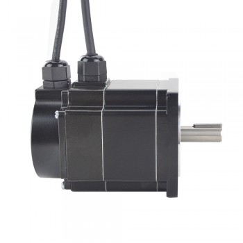 P Serie IP65 Nema 34 Wasserdichter Closed-Loop Schrittmotor 1,8 Grad 4,5 Nm 2 Phasen mit Encoder 1000CPR