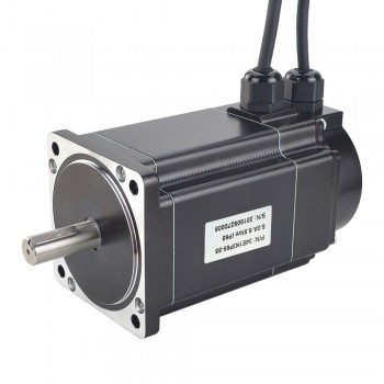 Nema 34 Wasserdichter Closed-Loop-Schrittmotor 8,5 Nm 2 Phasen 6.0 A mit Encoder 1000CPR