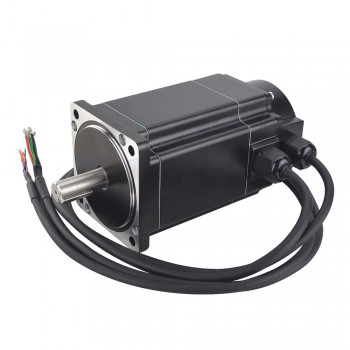 Nema 34 Wasserdichter Closed-Loop-Schrittmotor 8,5 Nm 2 Phasen 6.0 A mit Encoder 1000CPR