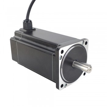 P-Serie IP65 Nema 34 Wasserdichter Schrittmotor 2 Phasen 1.8 Grad 12 Nm 6.0A Hybrid Schrittmotor 4 Drähte