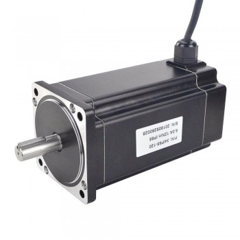 P-Serie IP65 Nema 34 Wasserdichter Schrittmotor 2 Phasen 1.8 Grad 12 Nm 6.0A Hybrid Schrittmotor 4 Drähte