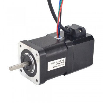 P-Serie Nema 17 Schrittmotor 1,8 Grad 48Ncm 2A 2 Phasen mit Elektromagnetischer Bremse