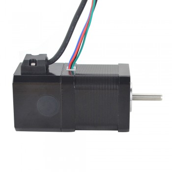 P-Serie Nema 17 Schrittmotor 1,8 Grad 48Ncm 2A 2 Phasen mit Elektromagnetischer Bremse