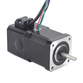 P-Serie Nema 17 Schrittmotor 1,8 Grad 48Ncm 2A 2 Phasen mit Elektromagnetischer Bremse