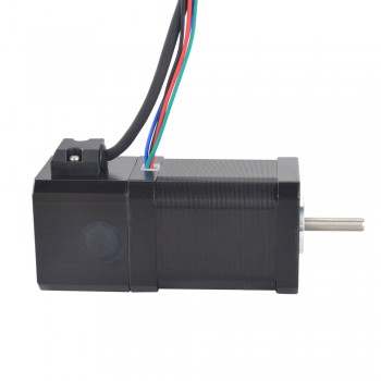 P-Serie Nema 17 Schrittmotor 1.8 Grad 72 Ncm 2 Phasen 2A mit Elektromagnetischer Bremse