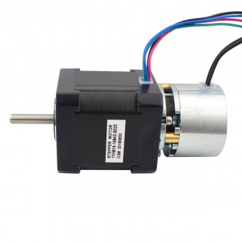 Nema 17 Schrittmotor Bipolar 0,9 Grad 0,44 Nm 2,80V mit Bremse 0,25Nm