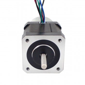 Nema 17 Schrittmotor Bipolar 0,9 Grad 0,44 Nm 2,80V mit Bremse 0,25Nm