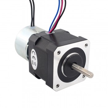 Nema 17 Schrittmotor mit Bremse 0,45 Nm 1,8 Grad 2A Bipolar Schrittmotor