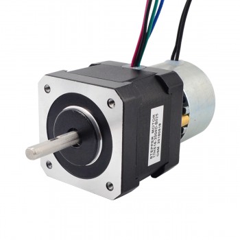 Nema 17 Schrittmotor mit Bremse 0,45 Nm 1,8 Grad 2A Bipolar Schrittmotor