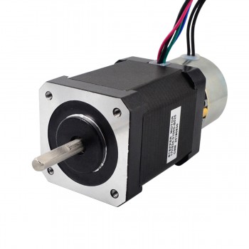 Nema 17 Schrittmotor Bipolar 1,8 Grad 0,65Nm mit Elektromagnetischer Bremse