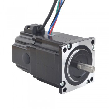 P-Serie Nema 23 Schrittmotor 1,2 Nm 1.8 Grad 4.0A 2 Phasen mit Elektromagnetischer Bremse