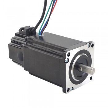 P-Serie Nema 24 Schrittmotor 1.8 Grad 3 Nm 5,0A 2 Phasen mit Elektromagnetischer Bremse