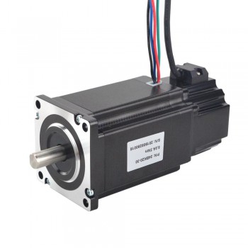 P-Serie Nema 24 Schrittmotor 1.8 Grad 3 Nm 5,0A 2 Phasen mit Elektromagnetischer Bremse