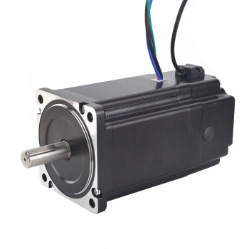 P-Serie Nema 34 Schrittmotor 1.8 Grad 8,5 Nm 6,0A 2 Phasen mit Elektromagnetischer Bremse