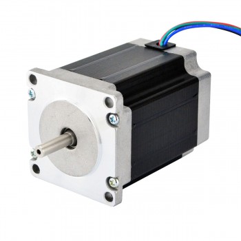 Nema 23 Schrittmotor Bipolar 1,8 Grad 1.9Nm 2.8A 3.2V 4 Drähte Φ6mm Welle CNC Hybrid-Schrittmotor