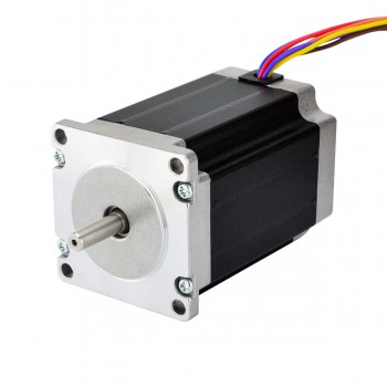 Nema 23 Schrittmotor Bipolar 1,8 Grad 2,83Nm 4 A 2,26V CNC Hybrid-Schrittmotor mit 8 Anschlüssen