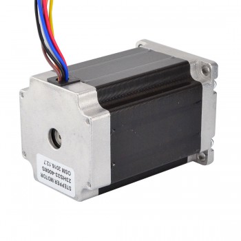 Nema 23 Schrittmotor Bipolar 1,8 Grad 2,83Nm 4 A 2,26V CNC Hybrid-Schrittmotor mit 8 Anschlüssen