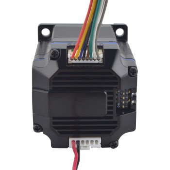 ESS-Serie Nema 23 Integrierter Schritt-Servomotor mit geschlossenem Regelkreis 24-50VDC 1000CPR 1.2Nm NEMA23 Geschlossene Schleife