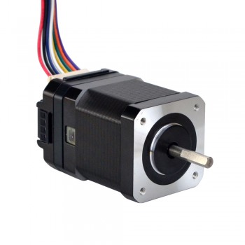 Integrierter Nema 17 Schrittmotor 1.8 Grad 0,44 Nm 1.68 A mit Controller ISC02 10-30 VDC
