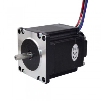 Nema 23 Integrierter Schrittmotor mit Treiber 1.8 Grad  126 Ncm 12-38VDC 2.8A Nema23 Schrittmotor