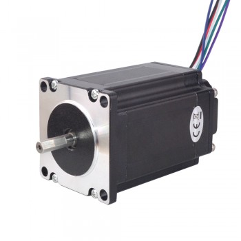 Nema 23 Integrierter Schrittmotor mit Treiber 1.8 Grad  190 Ncm 12-38VDC 2.8A Nema23 Schrittmotor