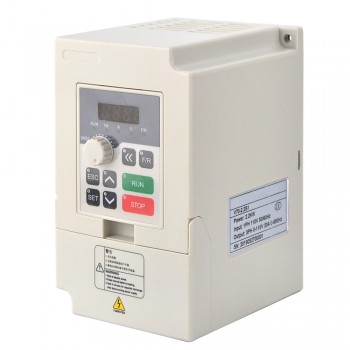 CNC VFD Frequenzumrichter 2.2KW 3HP 20A 110V Antriebsmotor mit Variabler Frequenz für Drehzahlregelung des Spindelmotors