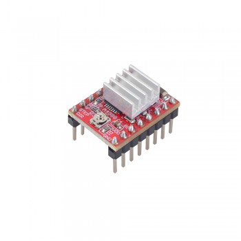 5Pcs A4988 Schrittmotortreibermodul mit Kühlkörper für 3D-Drucker-Reprap