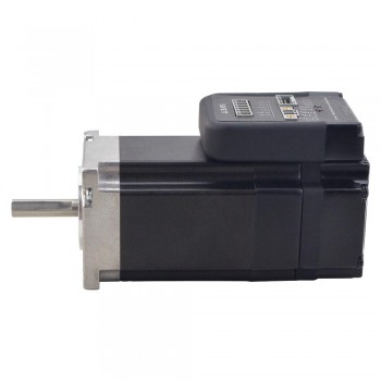 NEMA 23 Integrierter Servomotor 130W 3000rpm 0.45Nm 20-50VDC Bürstenloser DC-Servomotor