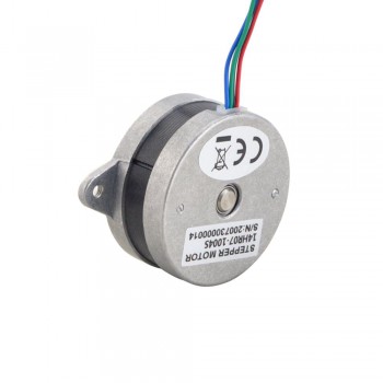 Rund Nema 14 Bipolar Schrittmotor 1,8 Grad 9 Ncm 1,0 A Φ36 x 17,5 mm 4 Drähte Mini-Schrittmotor