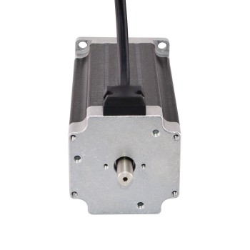 Doppelwelle Nema 23 Schrittmotor Bipolar 1.8 Grad 3Nm 4.2A 3.78V CNC Schrittmotor mit 4 Anschlüssen