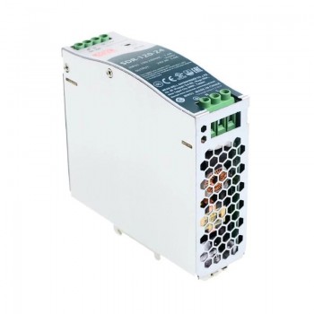 Mean Well SDR-120-24 120W 24V DC Netzteil Hutschiene 5A 115/230 VAC mit PFC-Funktion DIN-Schienen-Netzteil